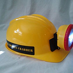 LED Bulb Miner Helmet