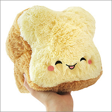 stuffed bread toy