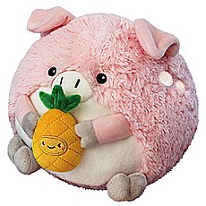 Mini Pig w/ Pineapple (7")