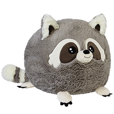 large stuffed raccoon