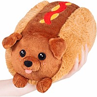 Mini Squishable Dachshund Hot Dog (7")