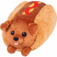 Mini Squishable Dachshund Hot Dog (7")