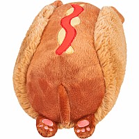 Mini Squishable Dachshund Hot Dog (7")