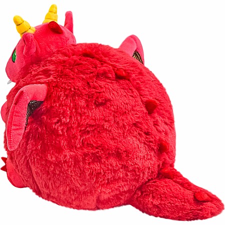 Mini Squishable Red Dragon (7")