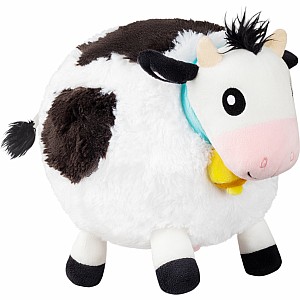 Mini Squishable Black & White Cow