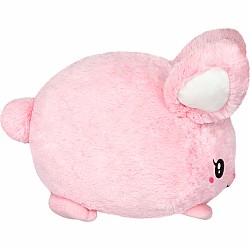 Mini Squishable Fluffy Bunny-Pink