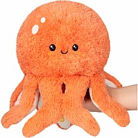 Mini Squishable Cute Octopus - Coral