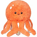 Mini Squishable Cute Octopus - Coral