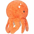 Mini Squishable Cute Octopus - Coral