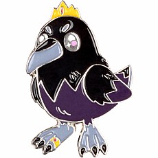 Enamel Pin - King Raven