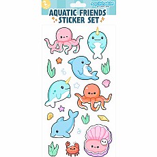 Sticker Sheet - Aquatic Friends