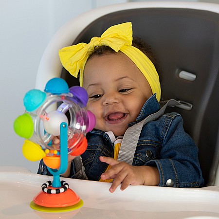 Light Up Rainbow Reel Tray Toy