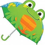 3 - D Umbrella Frog
