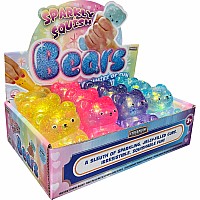 Sparkly Squish Bears (assorted colors)