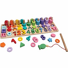 Early Learning Wooden Playset