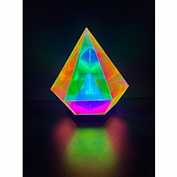 Iridescent Diamond Light