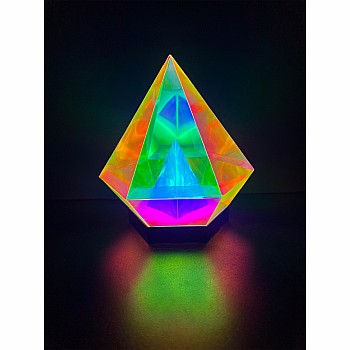 Iridescent Diamond Light