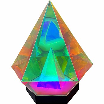 Iridescent Diamond Light