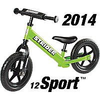 Strider 12 Sport No-Pedal Balance Bike - Green