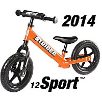 Strider 12 Sport No-Pedal Balance Bike - Orange