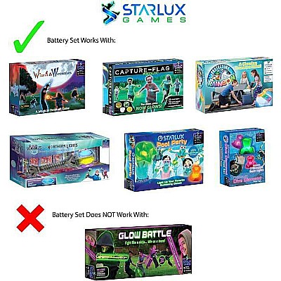 Battery Replacement Set - For Starlux Games®