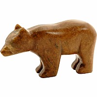 Soapstone Carving Kit Bear & Wolf 