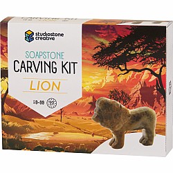 Soapstone Carving Kit, Lion