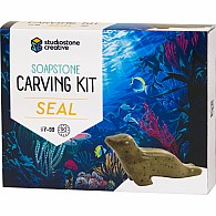 Soapstone Carving Kit Seal