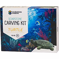 Turtle Soapstone Carving Kit