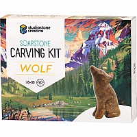 Wolf Soapstone Carving Kit