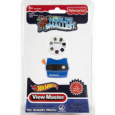 World's Smallest Viewmaster-Hot Wheels