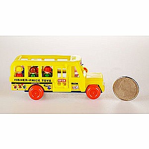 Choking Hazard New Toy Toy World's Smallest Fisher Price Bus 