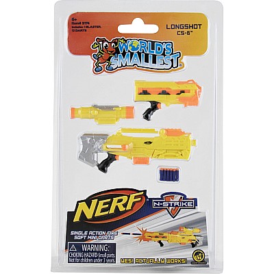 World's Smallest Nerf Blasters (3 assorted styles)