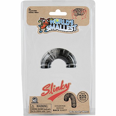 World's Smallest Slinky- Collector Edition Black