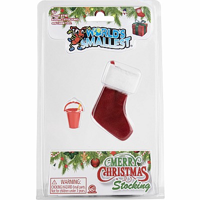 World's Smallest Stocking with 1 Micro Toy