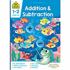 Addition & Subtraction 1-2 Deluxe Edition Workbook