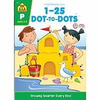 1-25 Dot-to-Dots Deluxe Edition Workbook