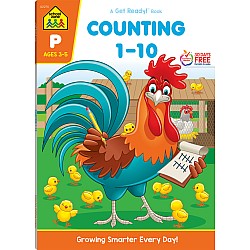 Counting 1-10 Preschool Workbook