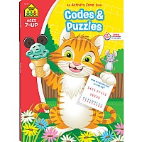 Codes & Puzzles Deluxe Edition Activity Zone Workbook