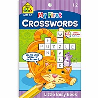 My First Crosswords Little Busy Book