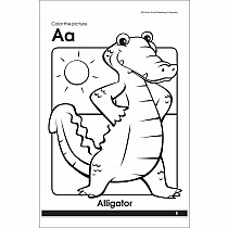 My First ABC Animals Coloring Book Little Busy Book