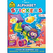 Alphabet Stickers Workbook