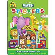 Math Stickers Workbook