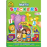 Math Stickers Workbook