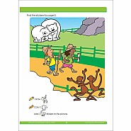 Math Stickers Workbook