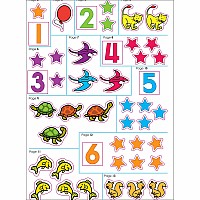 Math Stickers Workbook