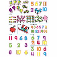 Math Stickers Workbook