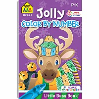 Jolly Color By Number Little Busy Book