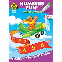 Numbers Fun! Write & Reuse Workbook 5-6