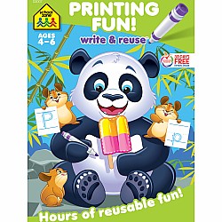 Printing Fun! Write & Reuse Workbook
